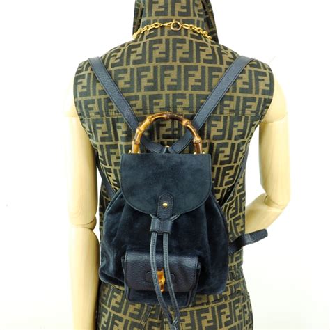 gucci bamboo mini backpack|gucci suede bamboo bag.